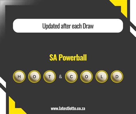 sa powerball hot number prediction|Hot & Cold Numbers .